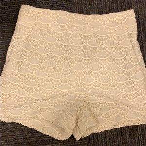 Express Lace Dress Shorts NWOT!